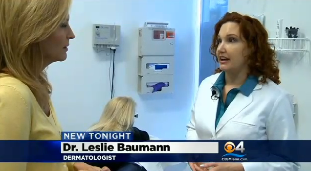 CBS Miami talks skin tightening and the Venus Legacy with Dr. Leslie Baumann