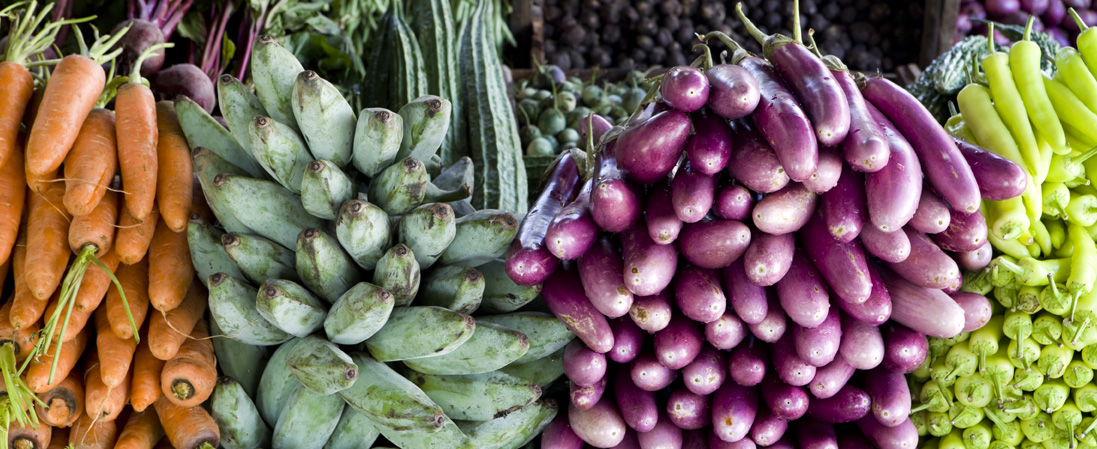 Stock up on Colourful Veggies this Season